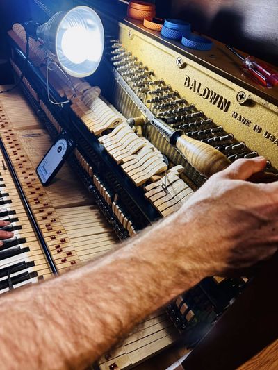 Piano tuning service by The Piano Guyz